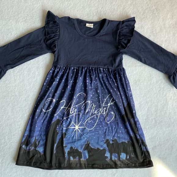 Other - Nativity Navy Blue Dress